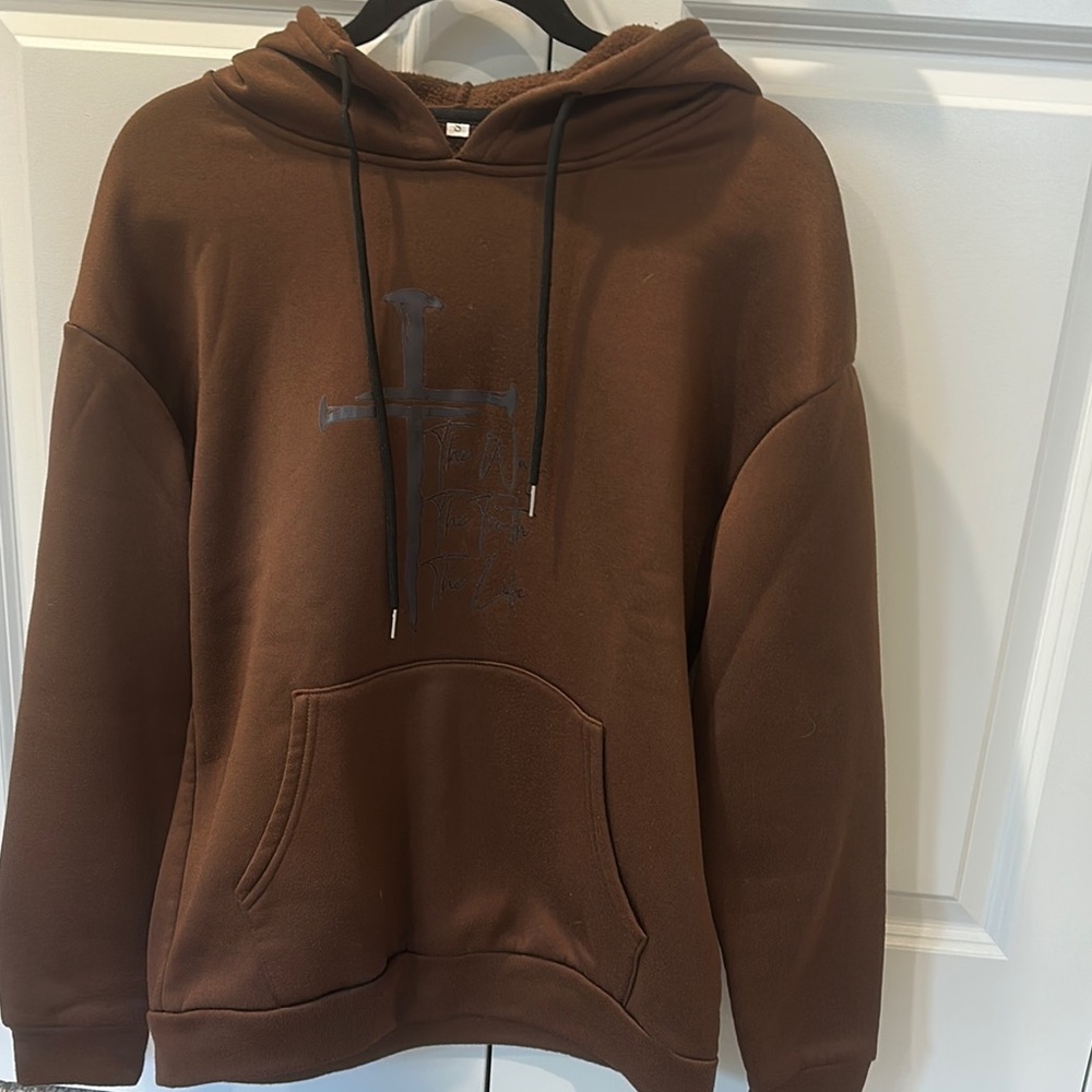 Brown Christian Hoodie